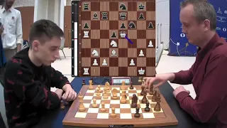 KNIGHT TRAP!! Danill Dubov (2763) vs Timur Gareyev (2569) || World Blitz Chess 2023 - R2