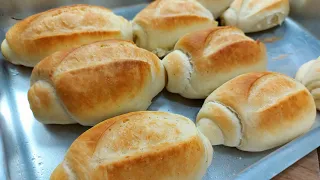 Coloque ÁGUA GELADA na farinha e não vai querer outro pão/pão francês fácil