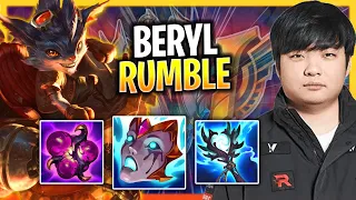 KT BERYL HARD CARRY WITH RUMBLE SUPPORT! | KT Beryl Plays Rumble Support vs Camille!  Season 2024