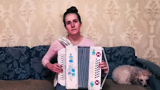 "Русская пляска"(наигрыш) - разбор на гармони