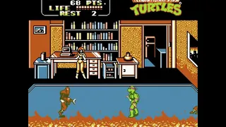 Черепашки ниндзя 2 денди прохождение, NES: Teenage Mutant Ninja Turtles 2 [014]