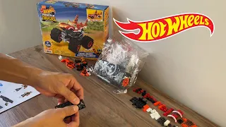 Unboxing and Time Lapse Build: Hot Wheels Monster Truck Part 1 - Extended