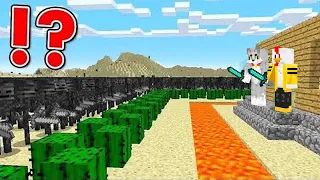 7 Hacks de Construccion vs Esqueletos del Wither 😱