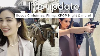 LIFE UPDATE: Christmas in Ilocos, Noche Buena, Firing, KPOP Night & more! | Angela Alarcon