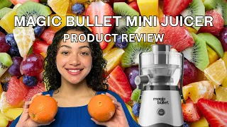 Magic Bullet Mini Juicer Product Review