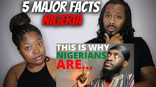 🇳🇬 American Couple Reacts "5 Major Things You Need To Know About Nigeria"