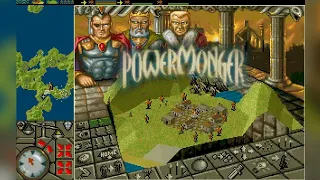 Powermonger - Bullfrog Productions / Electronic Arts, 1990 - DOS / Amiga - god game longplay RTS