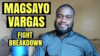 MARK MAGSAYO VS REY VARGAS BREAKDOWN!!!