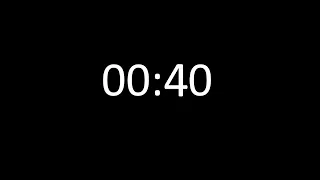 Interval Timer 40 seconds / 20 seconds rest