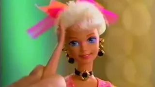 Barbie 1995 Cut N Style Toy Commercial