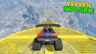 MEGA RAMPA 9999% IMPOSIBLE! LA MAS DIFICIL! - GTA V ONLINE