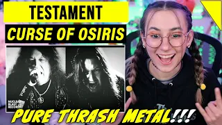 TESTAMENT - Curse of Osiris - Singer Reacts + Analysis