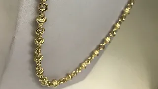 Эксклюзивная золотая цепь MORGUN для Евгения Гаврилина.How to make an exclusive gold chain