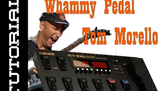 BOSS GT-100 Whammy Pedal Tom Morello