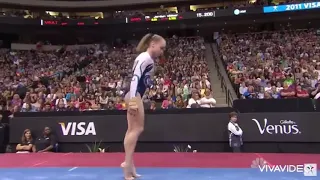 One of the worst injuries in Gymnastics history Rebecca Bross