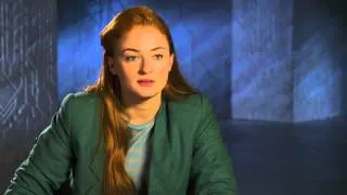 X-Men: Apocalypse: Sophie Turner "Jean Grey" Behind the Scenes Movie Interview | ScreenSlam