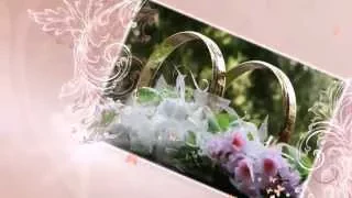 Красивое свадебное слайд-шоу из фотографий. Beautiful wedding slideshow