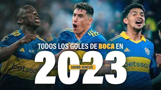 TODOS los GOLES de BOCA JUNIORS en 2023