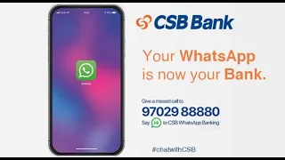 CSB WhatsApp Banking