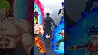 Goku and Goten vs Vegeta and trunks