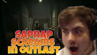 Sapnap screaming the F out of his lungs (OUTLAST)