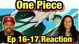 Luffy Destroys Kuro! One Piece Reaction Episode 16x17 | Op Blind Reaction