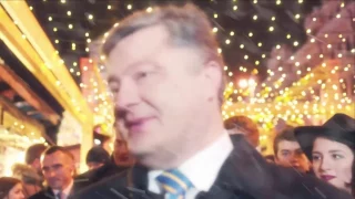 Новогоднее поздравление Петра Порошенко 2017