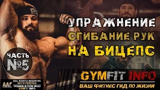 СЕТ ФЕРОСИ. КАК ПРАВИЛЬНО КАЧАТЬСЯ? ВЫПУСК №5. УПРАЖНЕНИЯ на БИЦЕПС | RUS, #GymFit INFO