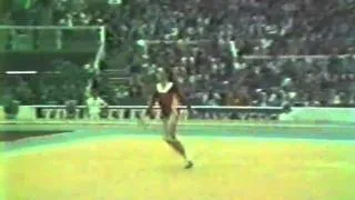 1st T URS Natallia Illienko FX - 1983 World Gymnastics Championships 9.600