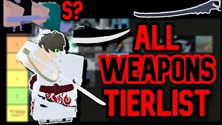 TYPE SOUL | ALL WEAPONS TIERLIST [All Factions]