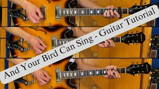 And Your Bird Can Sing - Guitar Tutorial - Epiphone Casinos