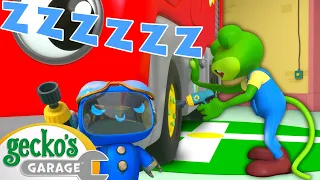 WAKEY WAKEY GECKO!!!｜Gecko's Garage｜Funny Cartoon For Kids｜Learning Videos For Toddlers