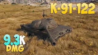 K-91-122 - 8 Kills 9.3K DMG - It happens! - World Of Tanks