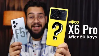 POCO X6 Pro 5G Review After 20 Days | Better than POCO F5 Full Comparison? 😱