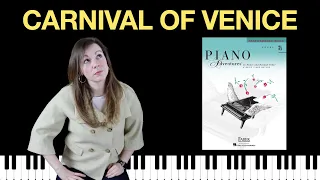 Carnival of Venice (Piano Adventures Level 3A Performance Book)