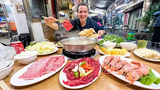 Street Food VS. Luxury HOT POT - One Is So Much Better!! | Taiwan’s HOT POT Obsession!!