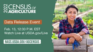 2022 Census of Agriculture Data Release Event