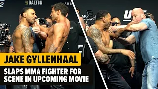 JAKE GYLLENHAAL SLAPS MMA FIGHTER FOR SCENE IN UPCOMING MOVIE