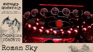 Avenged Sevenfold - Roman Sky | Live; Toronto (07-03-2024)