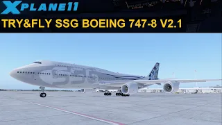 [XP11] TRY&FLY SSG 747-8 V2.1.1 1/2 (ENGLISH)