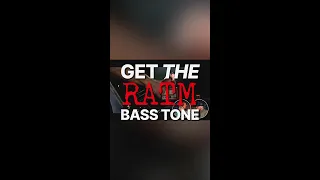 Get THE RATM Bass Tone! #scottsbasslessons #sbl #basslesson #rageagainstthemachine