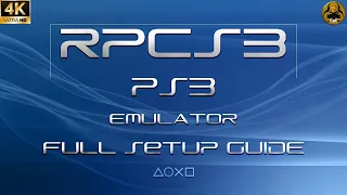 RPCS3 | Full 1080p & 4K 60fps Setup Guide | CXC - Gaming