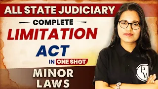 Limitation Act (One Shot) | Minor Law | All State Judiciary Exam