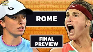 Swiatek vs Sabalenka | Rome Open 2024 Final | Tennis Prediction