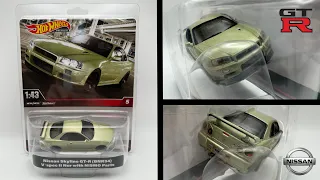 SKYLINE R34 1:43 SCALE HOT WHEELS UNBOXING! #hotwheels #review #diecast #unboxing #collection #rare