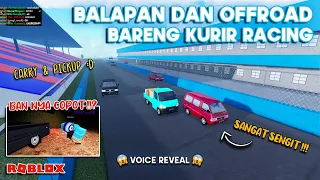 BALAPAN DAN OFFROAD BERSAMA KURIR RACING INDOMIE ! VOICE REVEAL | CDID ROBLOX Car Driving Indonesia