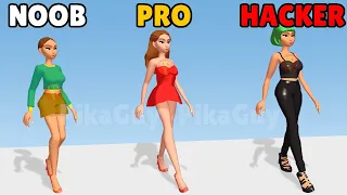 NOOB vs PRO vs HACKER in Fashion Battle