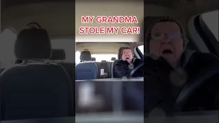 Angry Grandma 👵 left her grandson lol 😂😂😂😂