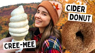 IS VERMONT THE WORLD'S BEST FALL GETAWAY? (Woodstock, Maple Creemees & More)