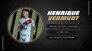 Henrique Vermudt | Zagueiro // Defender